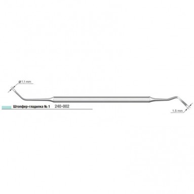 Штопфер-гладилка N1  фото