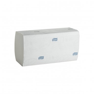  Полотенце бум. в пачке TORK ZZсл. 2сл.23  см х 23 см №200 Advanced Н3 белые 290184  фото