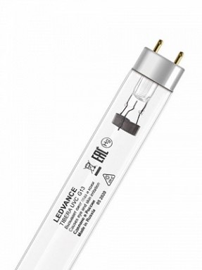  Лампа газоразрядная, ультрафиолетового излучения, мод. LEDVANCE TIBERA UVC 15W T8 G13 (бактериц.)  фото