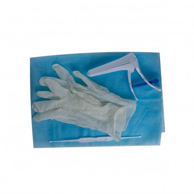  Набор гинек. Ева с ложкой Фолькмана зерк.№2 (белое М)  фото