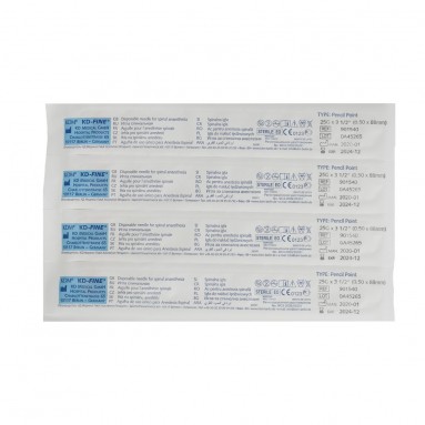  Игла спинальная(тип Карандаш) 25G 0,50*88  KD-Fine без направляющей иглы 901540  фото