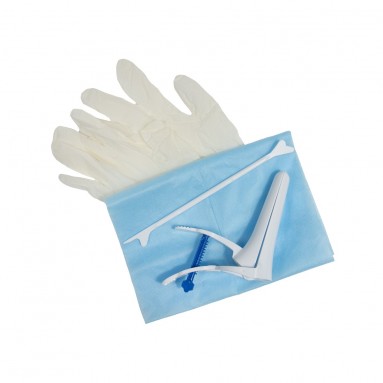  Набор гинек. Ева со шпателем зерк.№2 (белое М)  фото