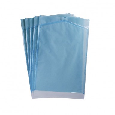  Пакет бумажно-пленочный д/паровой и газ.стер. самоклеющ. плоский 'СтериТ' 300*450 №100  фото