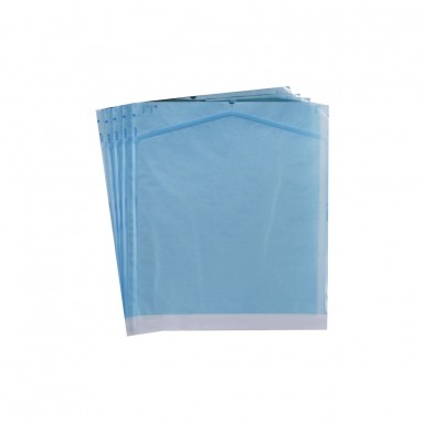  Пакет бумажно-пленочный д/паровой и газ.стер. самоклеющ. плоский 'СтериТ' 450*500 №100  фото