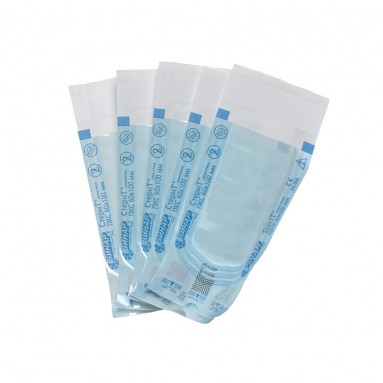  Пакет бумажно-пленочный д/паровой и газ.стер. самоклеющ. плоский 'СтериТ' 60*100 №100  фото