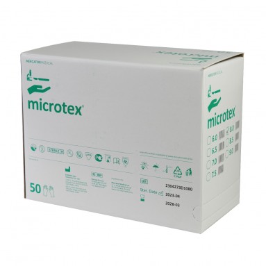  Перчатки хирург. Microtex для микрохирургии, стерил.,латексн,н/о, р-р 8,0  фото