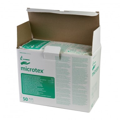  Перчатки хирург. Microtex для микрохирургии, стерил.,латексн,н/о, р-р 8,5  фото