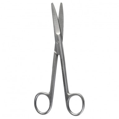  Ножницы хирургические изогнутые 150мм Н-58 J-22-105  фото