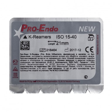  К-Ример #15-40 21мм Pro-Endo N6 (в блистере) VDW V200605021230  фото