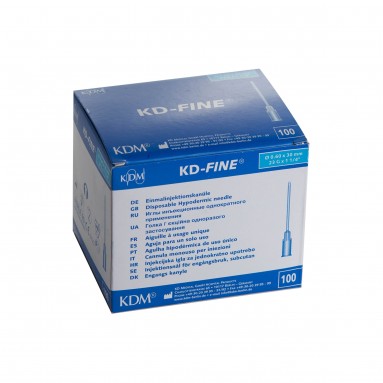  Игла инъекционная 23G 0,6*30 KD-Fine №100  900291  фото