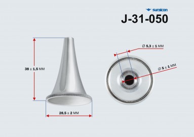  Воронка ушная  №3  J-31-050  фото