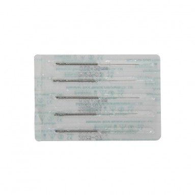  Иглы акупунктурные Ø 0,25х25мм однораз. стерил. с ручкой из нержавеющей стали  №100  фото