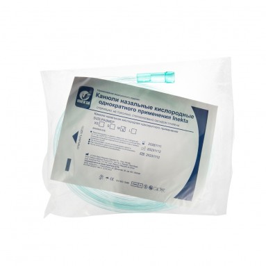  Канюля назальная кислородная однократного применения, M Inekta  фото