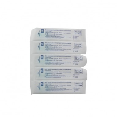  Игла инъекционная однократного примененения стерильная 0,8*40 21G*1 1/2 Inekta №100  фото