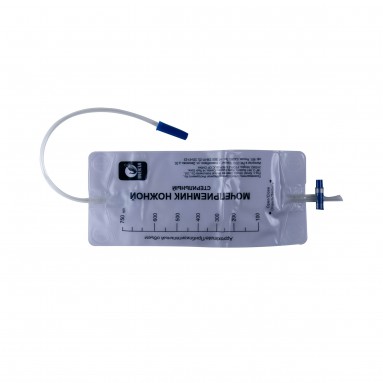  Мочеприемник INEKTA ножной стерильный 0,75л  фото