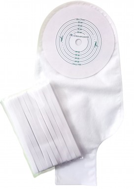  Калоприемник однокомпонентный дренируемый Стомпласт 70 с одн. мягкой подложкой без фильтра №5  фото