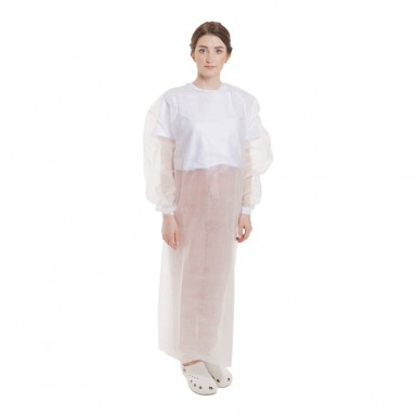  Халат медицин. однораз. нестер «БАРЬЕРМЕД» на манжетах, дл. 140 см 25 г/м2  №5 БМ-ХММ-140-25-РУ  фото