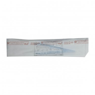  Пинцет одноразовый стерильный 12,5см  фото