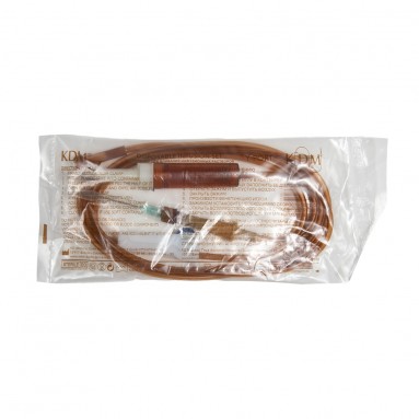  Система инфузионная светозащитная для растворов с иглой 150см, Luer Lock Y-порт 430025  фото