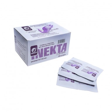  Салфетка инъекционная 110*125мм INEKTA №100  фото