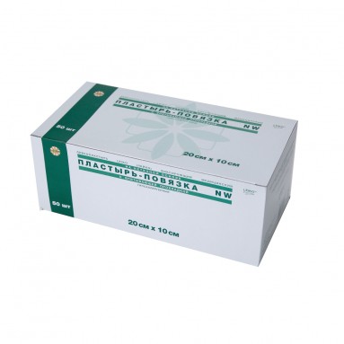  Пластырь-повязка LEIKO NW с впит.подушеч. неткан.осн. 20*10см 113867  фото