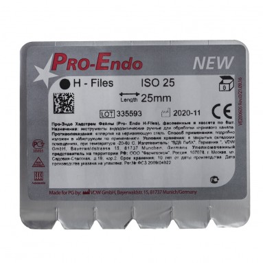  К-Файл #10 25мм Pro-Endo N6 (в блистере) VDW 200606025010  фото