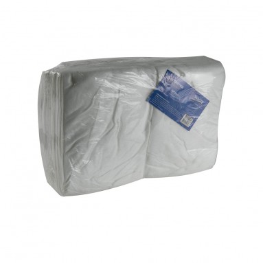  Салфетка спанлейс 30*40см  White Line №100 белая (пачка) 10287  фото