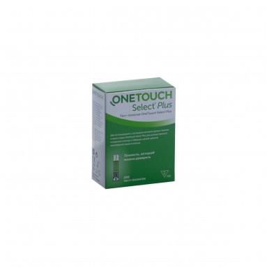  Тест полоски ONE TOUCH SELECT PLUS №100  фото