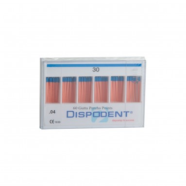  Штифты гуттаперчевые #30 №120 Dispodent  фото