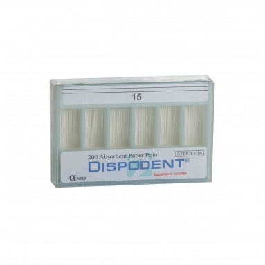  Штифты бумажные #15 №200 Dispodent  фото
