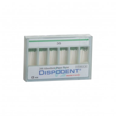  Штифты бумажные #35 №200 Dispodent  фото