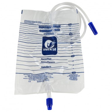  Мочеприемник INEKTA стандартный прикроватный стерильный 2л  фото