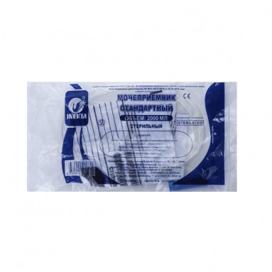  Мочеприемник INEKTA стандартный прикроватный стерильный 2л  фото