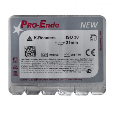  К-Ример #30 31мм Pro-Endo N6 (в блистере) VDW V200605031030  фото