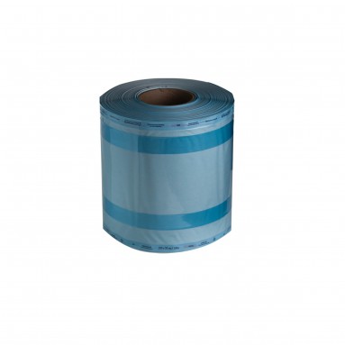  Рулоны 'Клинипак' д/мед. паровой, газовой стерил. со складкой 200мм*50мм*100м  фото