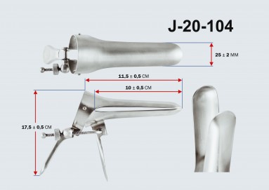  Зеркало влагалищное по Куско 2-х створ. N2 ЗМ-48 J-20-104  фото