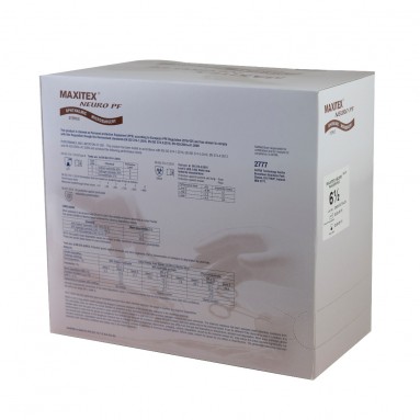  Перчатки Maxitex Neuro PF латексн.хир.стер.н/о для микрохирургии 6,5  фото