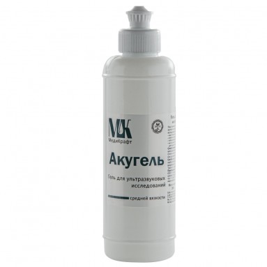  Гель д/УЗИ средней вязкости 260гр бесцветный Акугель  фото