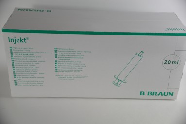  Шприц одноразовый 20мл B.Braun игла 0,8х40 Инжект 4645200C  фото