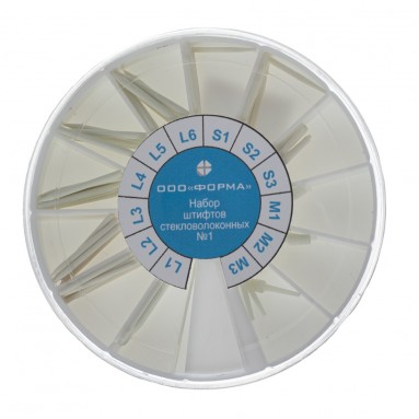  Набор стекловол. штифтов ассорти (79 шт.) №1  фото