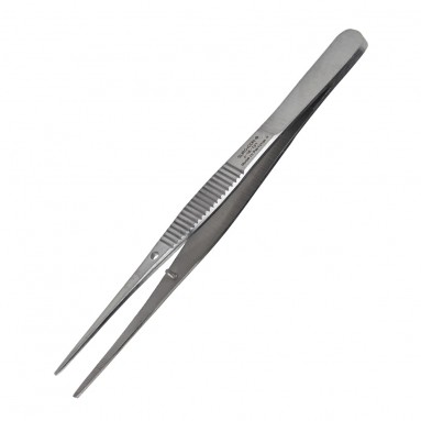  Пинцет анатомический глазной, прямой ПА 100*0,6 ОФ-6-175 J-16-131  фото