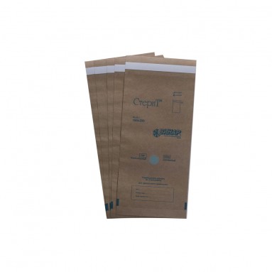  Пакет бумажный крафт 'СтериТ' 100*200 самозакл.универ. индикатор №100  фото