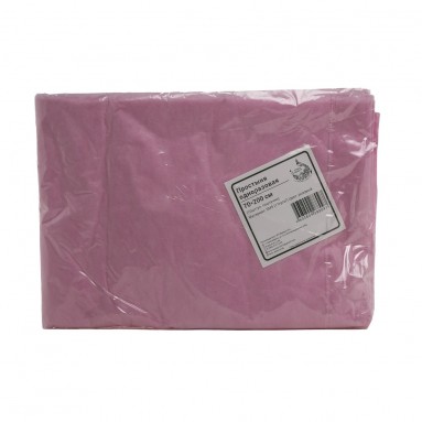  Простыня  70*200  SMS стандарт розовый №10 пачка  фото