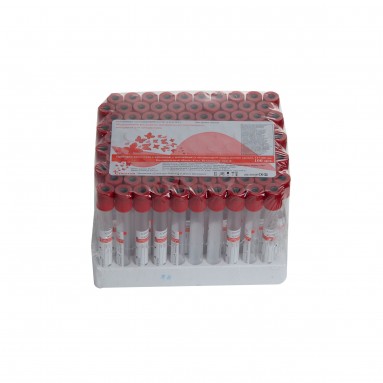  Пробирка вак. с актив. свертывания (красн.) 4мл №100 (пластик) 13*100мм  фото