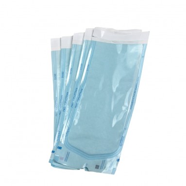  Пакет бумажно-пленочный д/паровой и газ.стер. самоклеющ. плоский 'СтериТ' 130*270 №100  фото