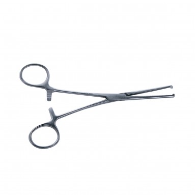  Зажим к/о 1*2 зубчатый прямой №2 160мм Кохер З-5 J-17-118  фото