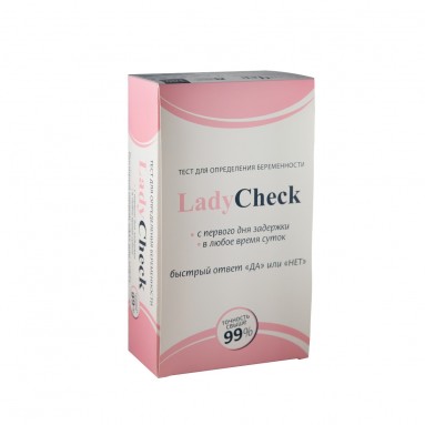  Тест д/опред. беременности Lady Check (в моче)  фото