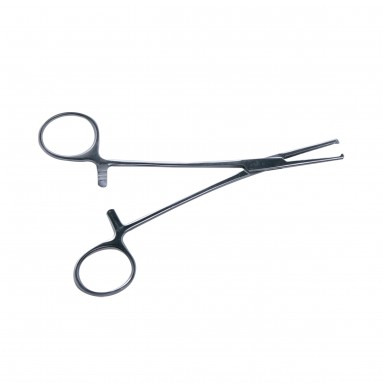  Зажим к/о 1*2 зубчатый прямой №1 150мм Кохер З-21 J-17-059  фото