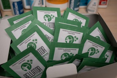  Беллатор Салфетка с изопропиловым спиртом 85*110 №180  фото