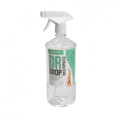  Dr.Drop Экспресс 1л с ТРИГГЕРОМ Дез. средство (кожный антисептик)  фото